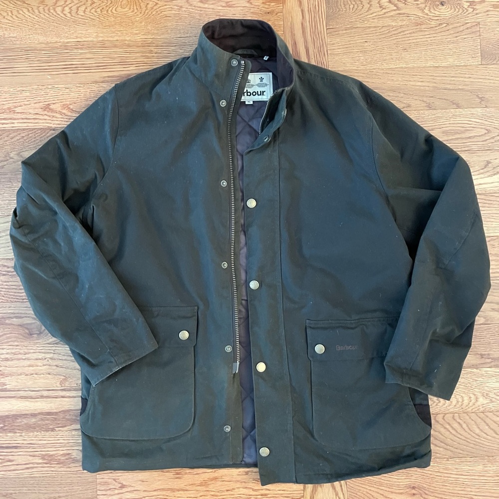 Barbour Guillemot Wax Jacket XL Olive
